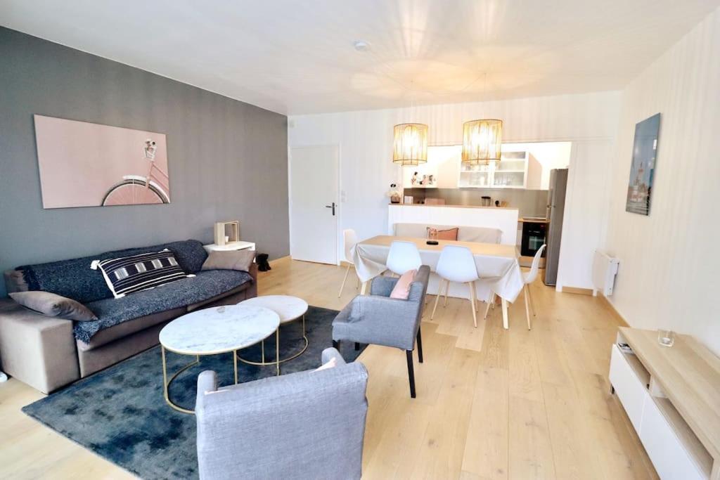 Bel Apt 6 Pers, 2 Chambres Avec Balcon Et Parking Le Touquet Exteriör bild